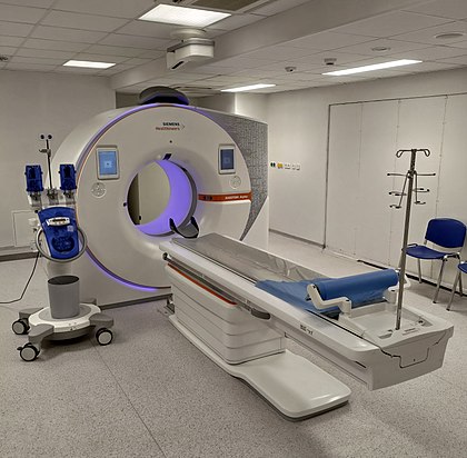 96-slice Siemens CT scanner